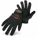 Homecare Products Medium Grain Goatskin Palm gloves in Black, 12PK HO47215